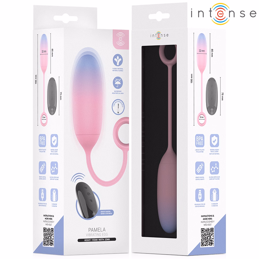 INTENSE - PAMELA VIBRADOR DE PUNTO G GRADIENTE - Imagen 5