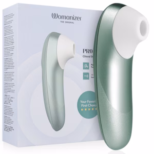 WOMANIZER - PRO VIBRANT ESTIMULADOR DE CLÍTORIS VERDE SALVIA