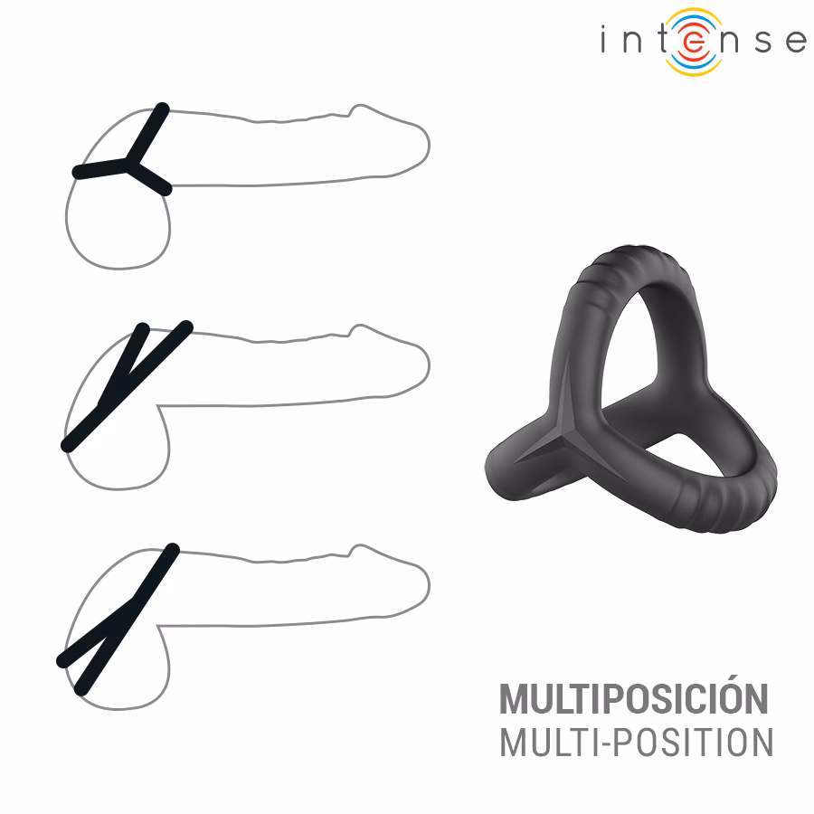 INTENSE - JOHN ANILLO TRIPLE AJUSTABLE MODELO 4 - Imagen 3