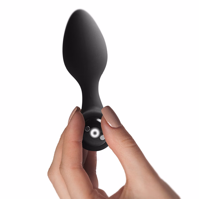 ROCKS-OFF - NOVA SOLARIS PLUG ANAL FINO RECARGABLE 16 FUNCIONES NEGRO - Imagen 9