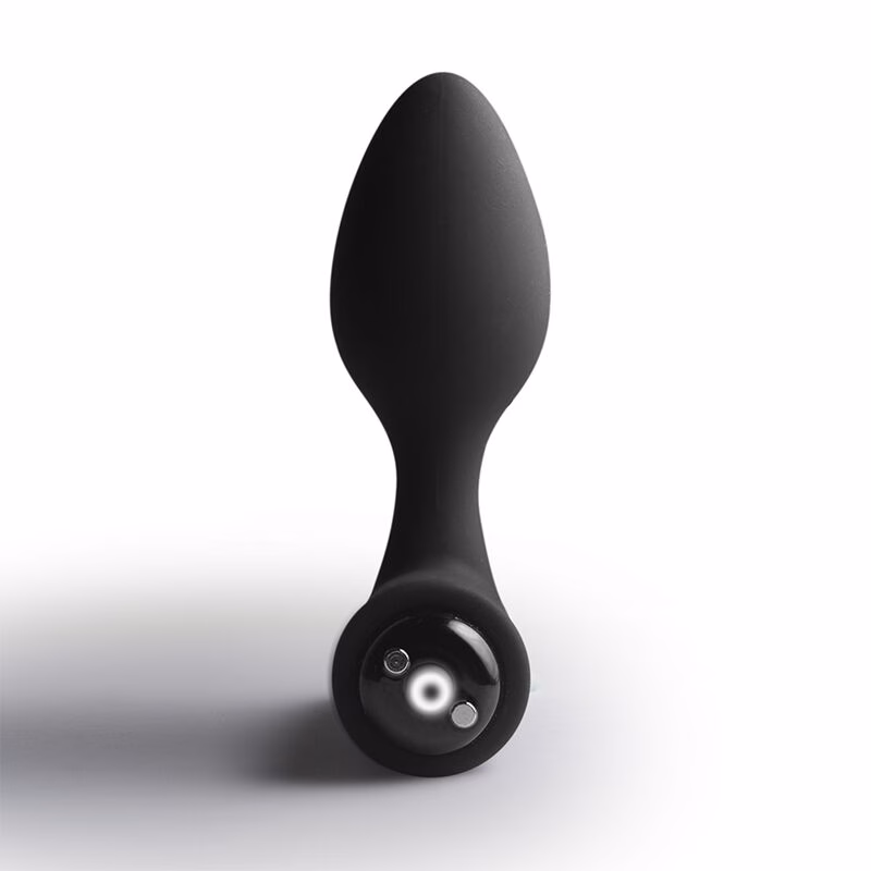 ROCKS-OFF - NOVA SOLARIS PLUG ANAL FINO RECARGABLE 16 FUNCIONES NEGRO - Imagen 6