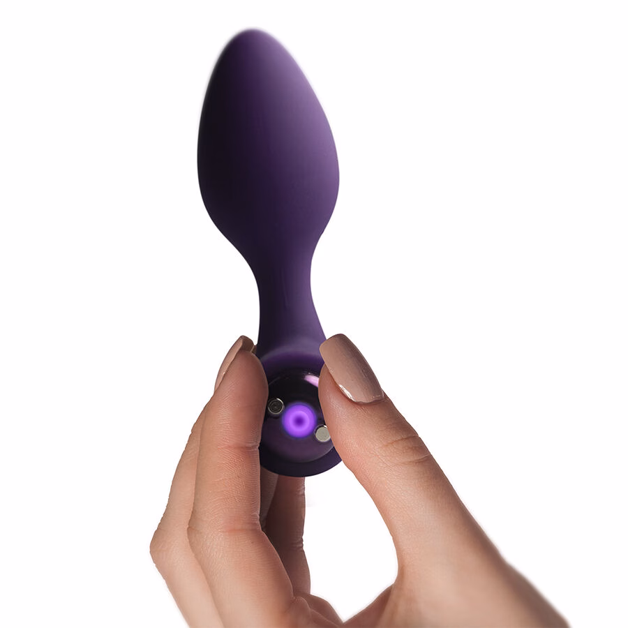 ROCKS-OFF - NOVA SOLARIS PLUG ANAL FINO RECARGABLE 16 FUNCIONES VIOLETA - Imagen 8