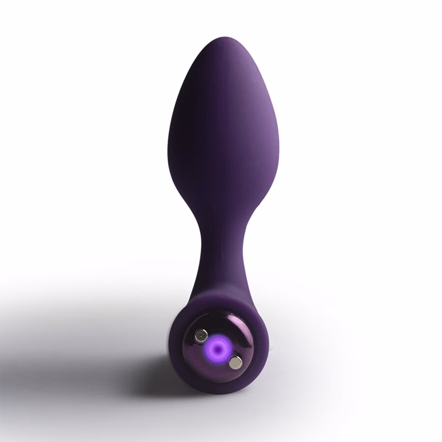 ROCKS-OFF - NOVA SOLARIS PLUG ANAL FINO RECARGABLE 16 FUNCIONES VIOLETA - Imagen 6