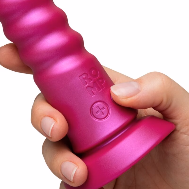 ROMP - JIGGLE VIBRADOR UP AND DOWN CON VENTOSA ROSA - Imagen 4