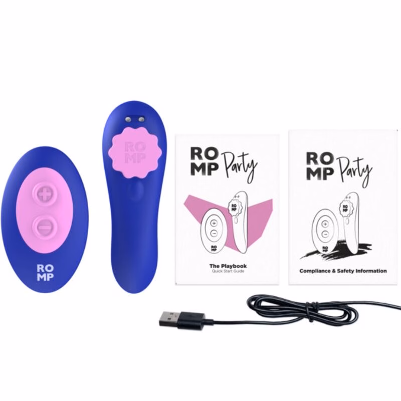 ROMP - PARTY PANTIE MAGNÉTICO VIBRADOR SILICONA CONTROL REMOTO - Imagen 10