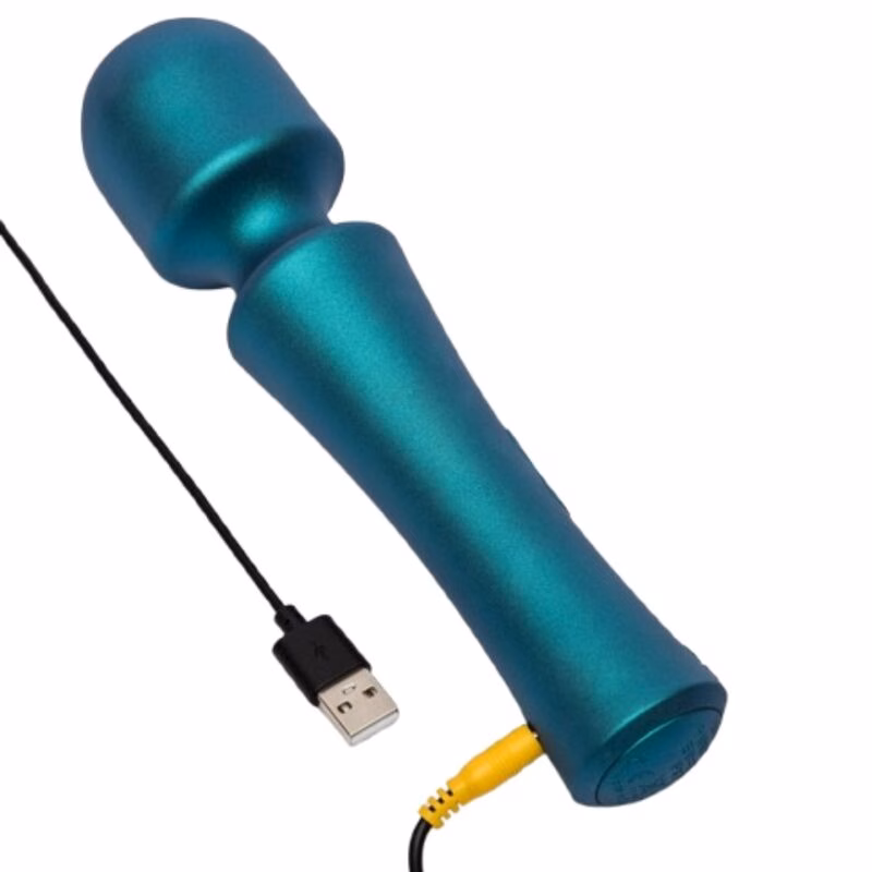ROMP - PRESTO MINI WAND VIBRADOR CABEZAL FLEXIBLE VERDE - Imagen 5