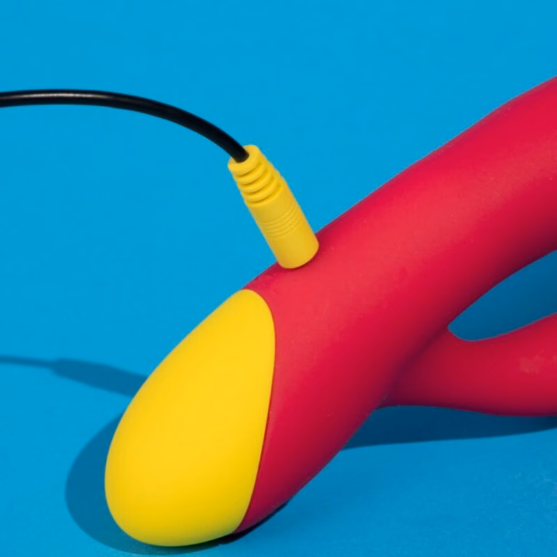 ROMP - JAZZ VIBRADOR RABBIT RECARGABLE ROJO - Imagen 4