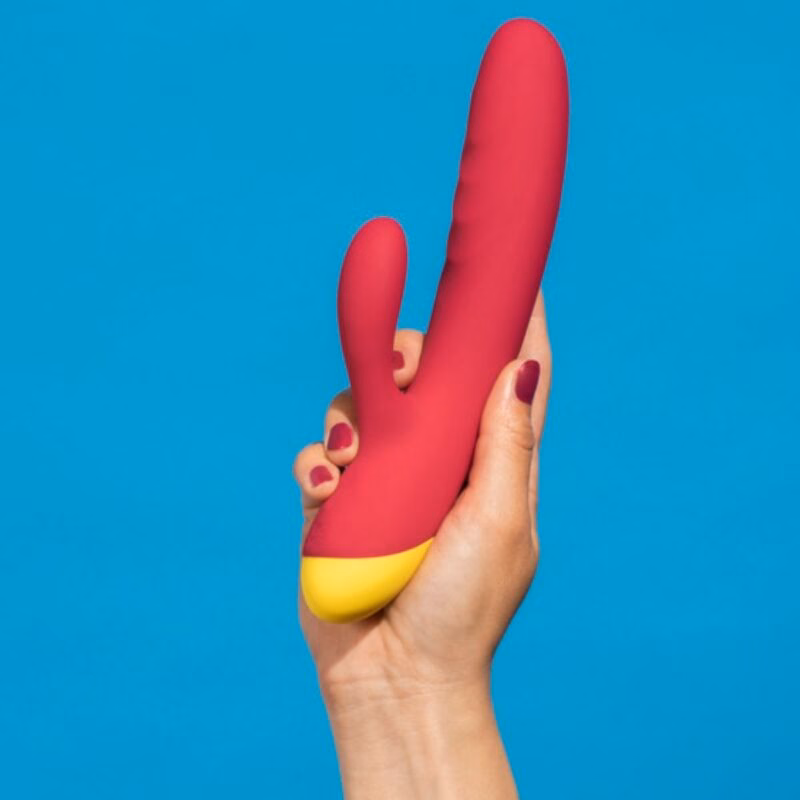 ROMP - JAZZ VIBRADOR RABBIT RECARGABLE ROJO - Imagen 9