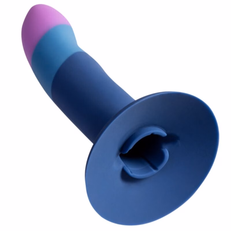 ROMP - PICCOLO DILDO SILICONA CON VENTOSA TRICOLOR 14 CM - Imagen 2