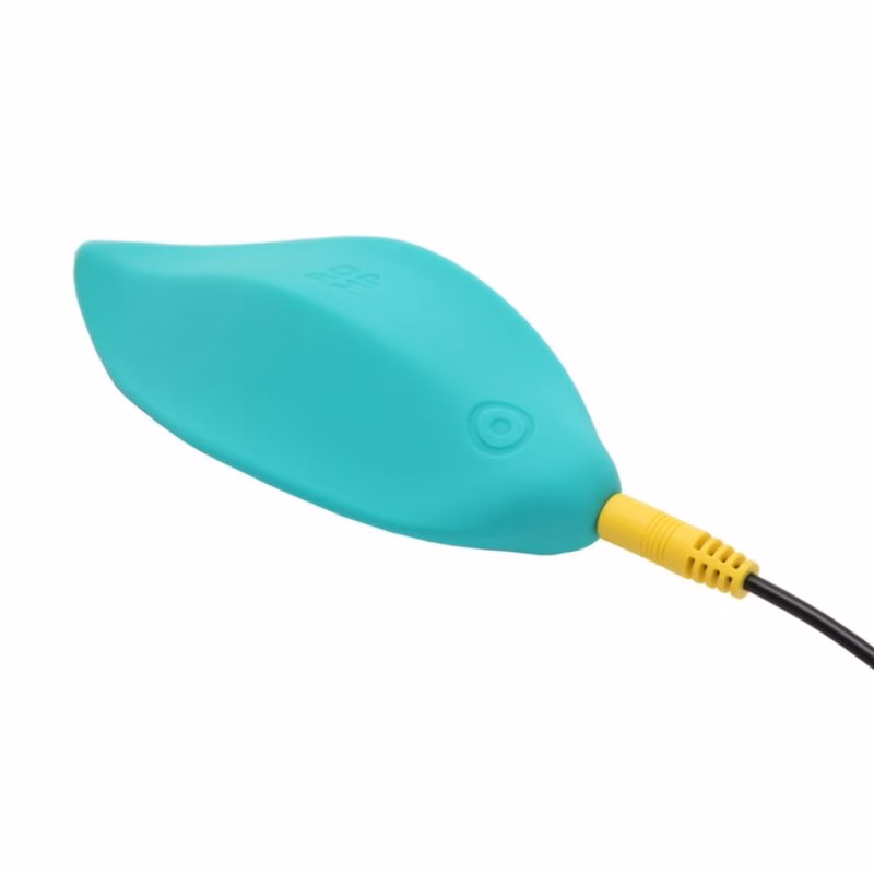 ROMP - WAVE VIBRADOR ESTIMULADOR DE CLÍTORIS FORMA ERGONÓMICA VERDE AGUA - Imagen 7