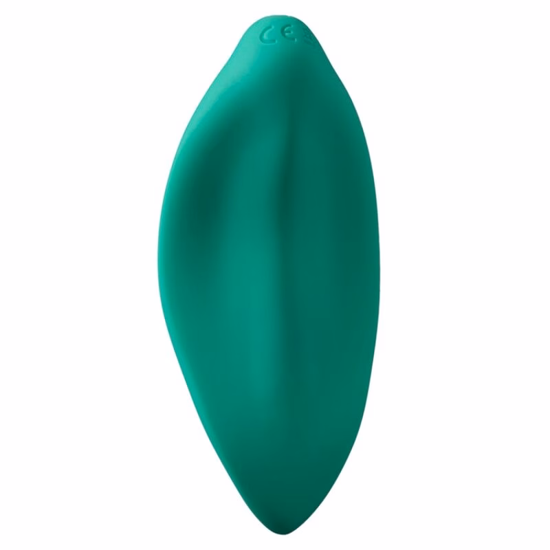 ROMP - WAVE VIBRADOR ESTIMULADOR DE CLÍTORIS FORMA ERGONÓMICA VERDE AGUA - Imagen 4