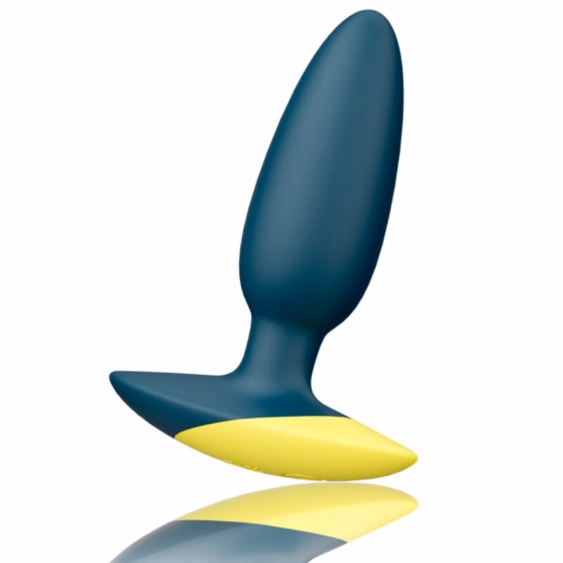 ROMP - BASS PLUG ANAL VIBRADOR 10 CM VERDE - Imagen 4