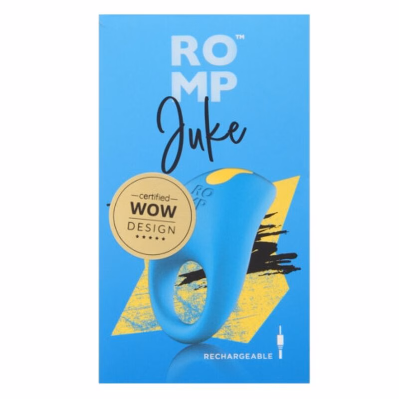 ROMP - JUKE ANILLO DE SILICONA PARA PENE CON VIBRADOR DE ESTIMULACIÓN DE CLÍTORIS - Imagen 10