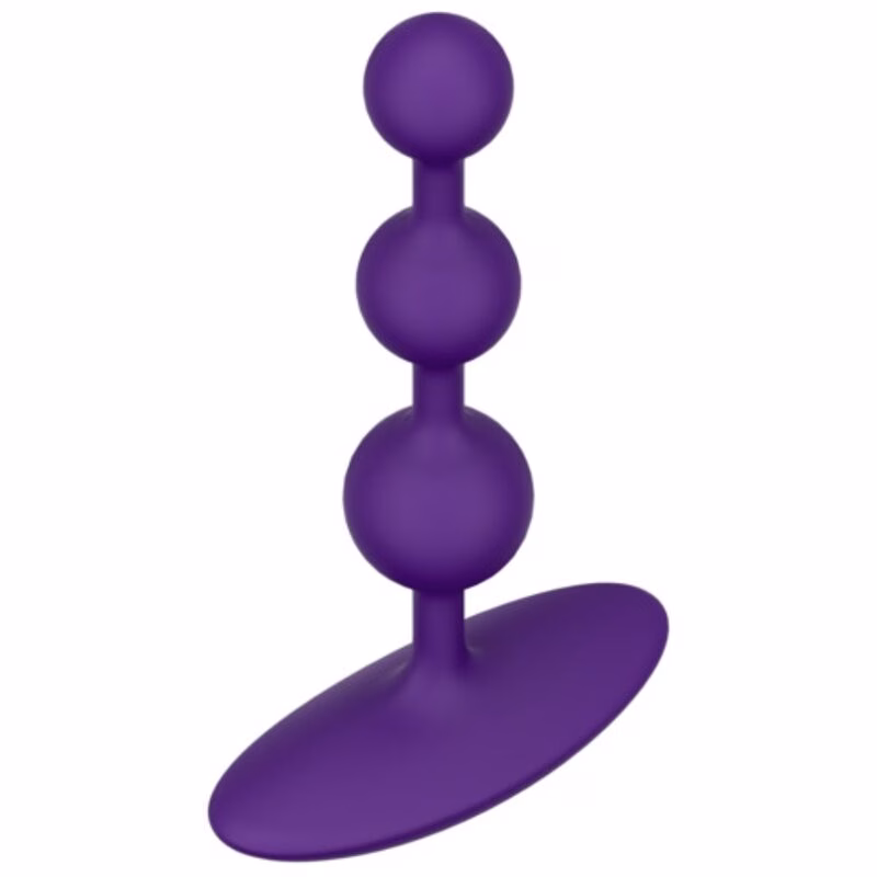 ROMP - AMP PURPLE BOLAS ANALES FLEXIBLES DE SILICONA 12,5 CM MORADO - Imagen 2
