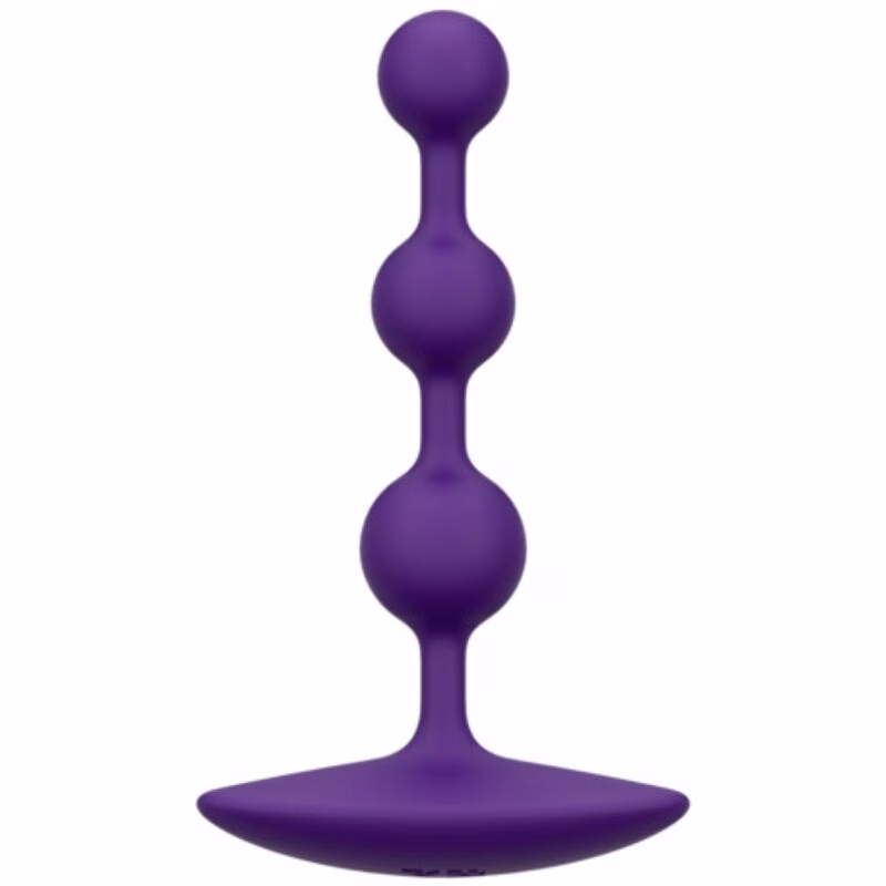 ROMP - AMP PURPLE BOLAS ANALES FLEXIBLES DE SILICONA 12,5 CM MORADO