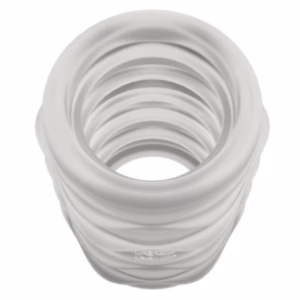 ROMP - MOSH MASTURBADOR MASCULINO TRANSPARENTE CON FUNDA REVERSBLE DE 6 CM