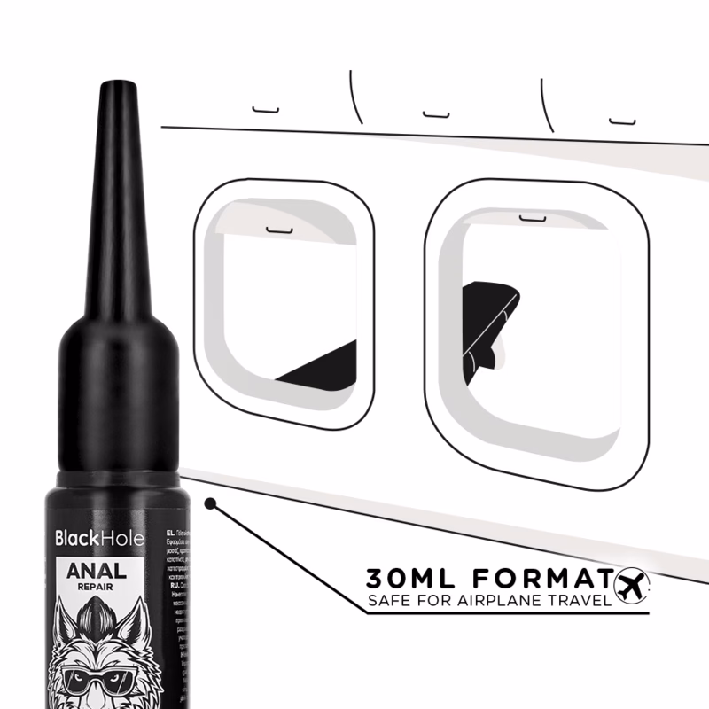 BLACK HOLE - APLICADOR DE LUBRICANTE ANAL TALLA S 30 ML - Imagen 5