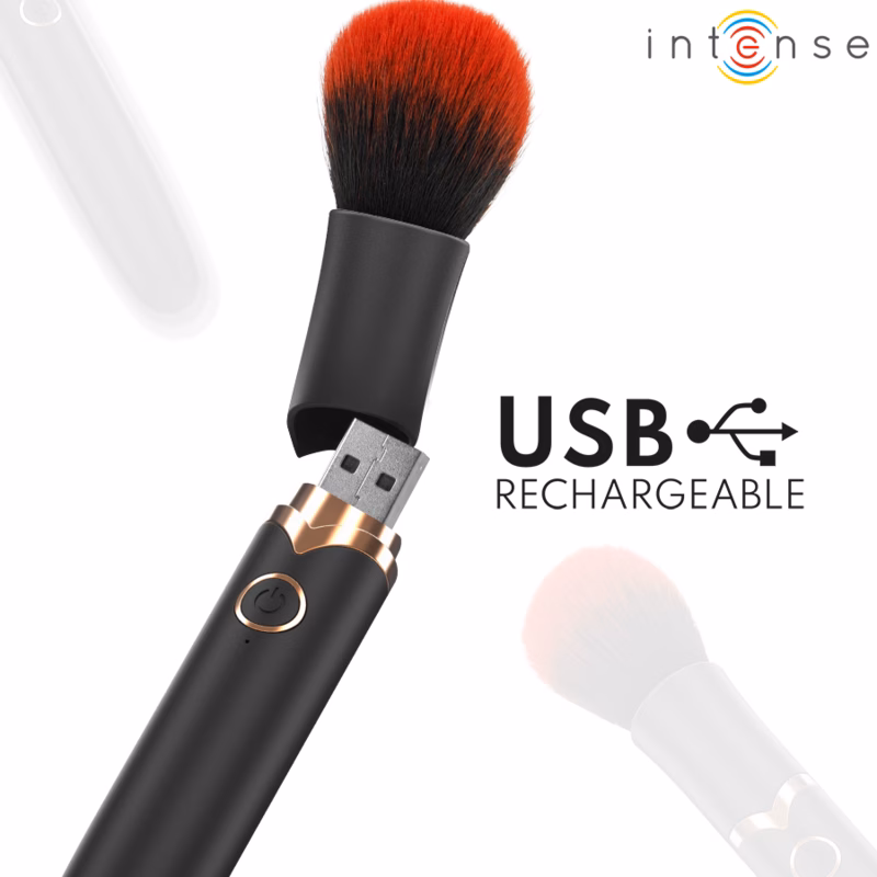 INTENSE - EMILIA VIBRADOR BROCHA 10 VIBRACIONES 16 CM - Imagen 6