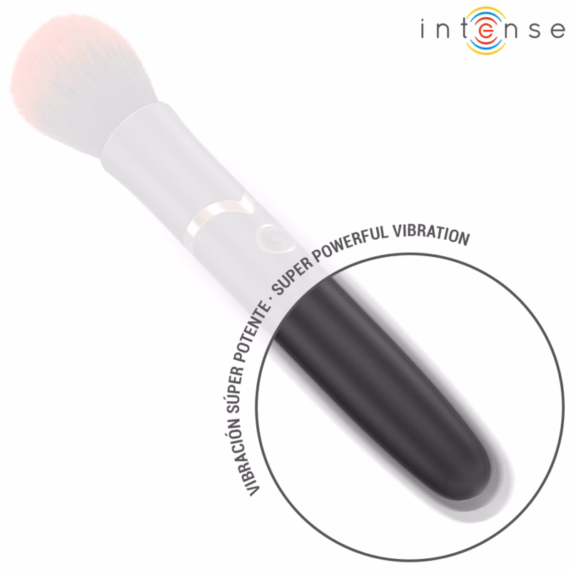 INTENSE - EMILIA VIBRADOR BROCHA 10 VIBRACIONES 16 CM - Imagen 2