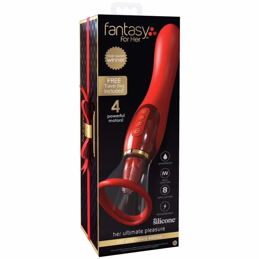 FANTASY FOR HER ULTIMATE PLEASURE EDICION LUXURY ORO 24K - Imagen 7