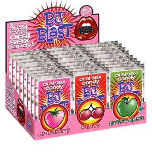 PIPEDREAMS - BJ BLAST CARAMELO SEXO ORAL SURTIDO DISPLAY - 36 UDS