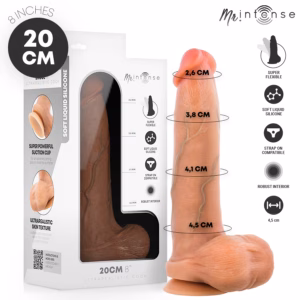 MR INTENSE - BRUCE M DILDO SILICONA 20 CM -Ø- 4.5 CM