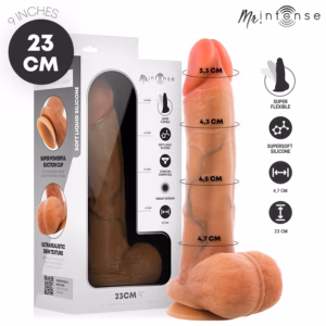 MR INTENSE - GARY L DILDO SILICONA 23 CM - Ø- 4.7 CM