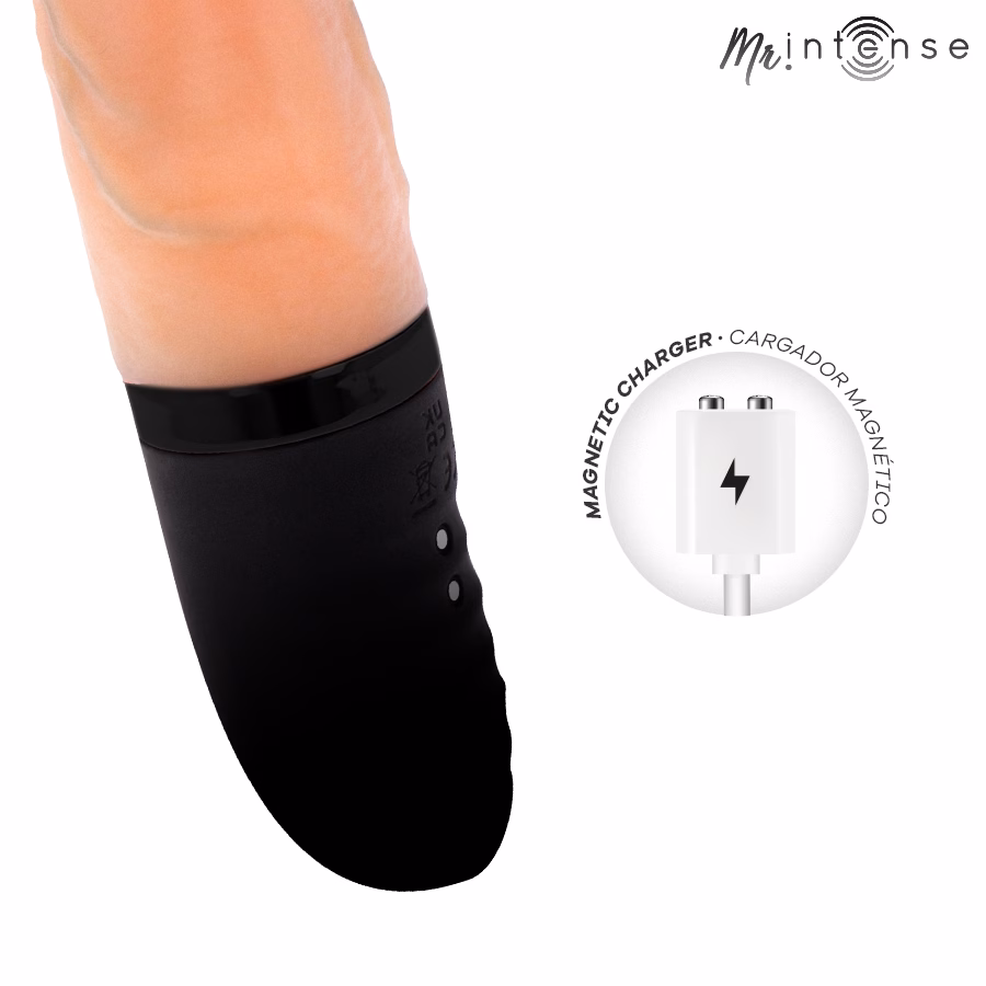 MR INTENSE - JEAN VIBRADOR UP&DOWN SILICONA CON EFECTO CALOR 24 CM -Ø- 3.8 CM - Imagen 9