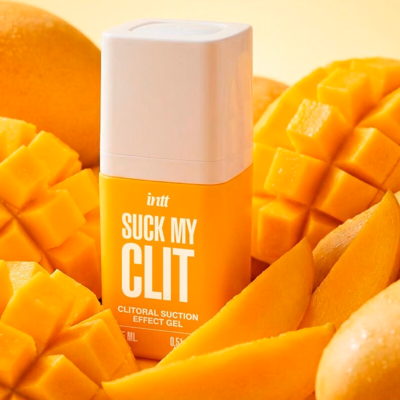 INTT - SUCK MY CLIT GEL EFECTO SUCCIÓN TROPICAL MANGO 15 ML - Imagen 5