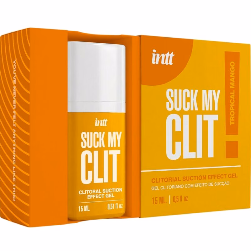 INTT - SUCK MY CLIT GEL EFECTO SUCCIÓN TROPICAL MANGO 15 ML - Imagen 3
