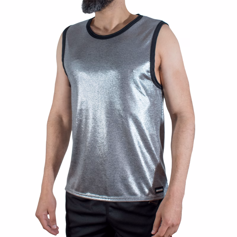 MACHO - CAMISETA BRILLO FINO S/M