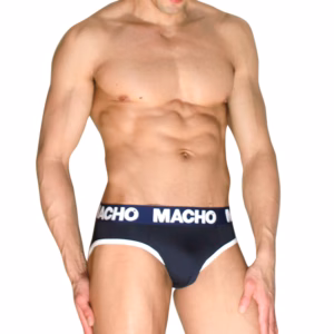 MACHO - MCH008 SLIP CLÁSICO AZUL MARINO L