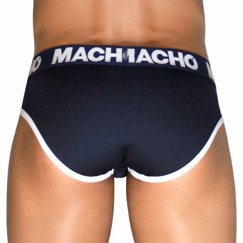 MACHO - MCH008 SLIP CLÁSICO AZUL MARINO XL - Imagen 3