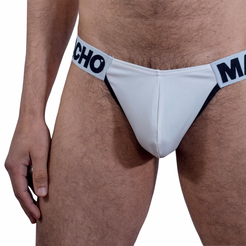 MACHO - MCH009 LATERAL SLIP BLANCO M - Imagen 2