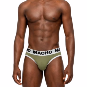 MACHO - MCH013 SLIP VERDE MILITAR M
