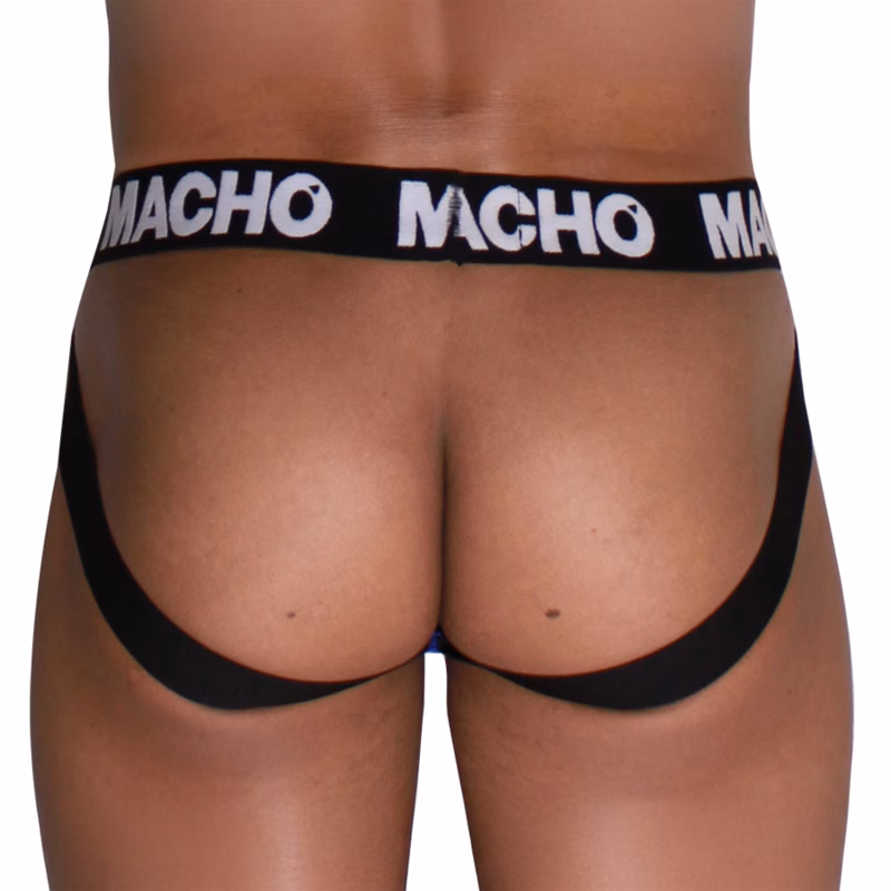 MACHO - MX28AZ JOCK AZUL REJILLA M - Imagen 3