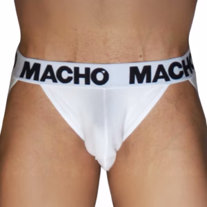 MACHO - MX29BL JOCK BLANCO + BLANCO L