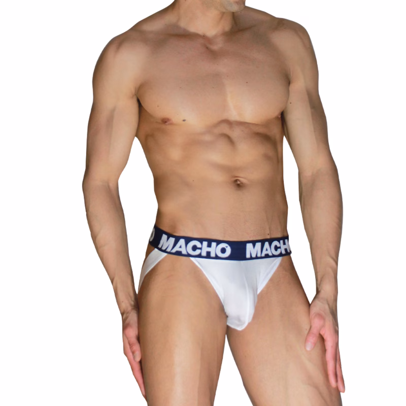 MACHO - MX29DK JOCK BLANCO + MARINO XL - Imagen 2