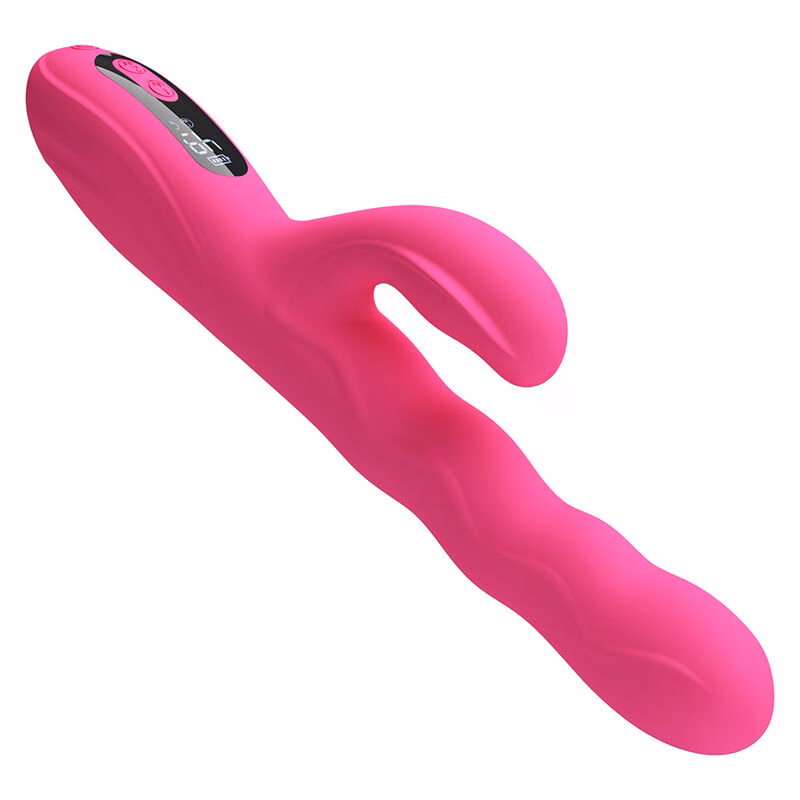 PRETTY LOVE - WINTERS VIBRADOR RABBIT MULTIFUNCIÓN CON PANTALLA LED ROSA - Imagen 3