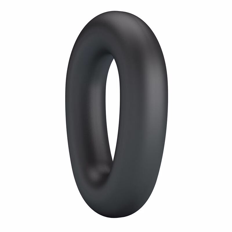 CRAZY BULL - VESPER ANILLO PARA PENE SUPER SOFT SILICONA NEGRO - Imagen 4