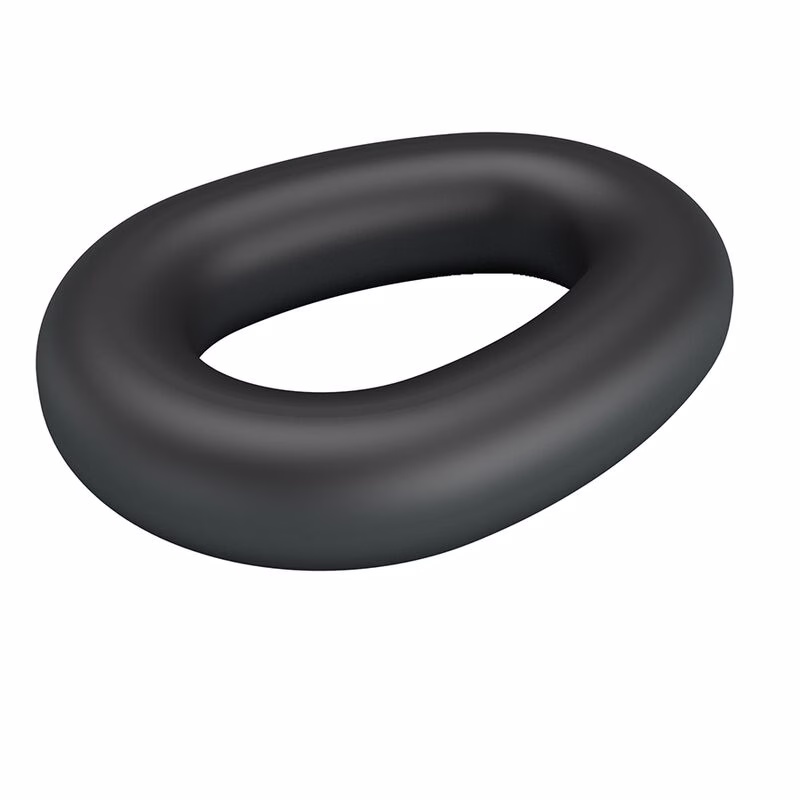 CRAZY BULL - VESPER ANILLO PARA PENE SUPER SOFT SILICONA NEGRO - Imagen 3