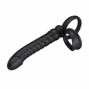 PRETTY LOVE - MERRITT VIBRADOR ANAL CON ANILLO Y VIBRACIÓN NEGRO