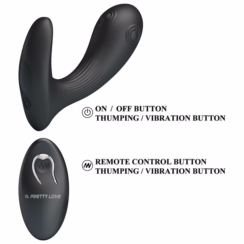 PRETTY LOVE - MIRABELLE VIBRADOR PROSTÁTICO CON CONTROL REMOTO - Imagen 7