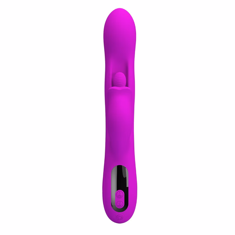 PRETTY LOVE - YALANDA VIBRADOR RABBIT OSCILANTE CON PANTALLA LED MORADO - Imagen 4