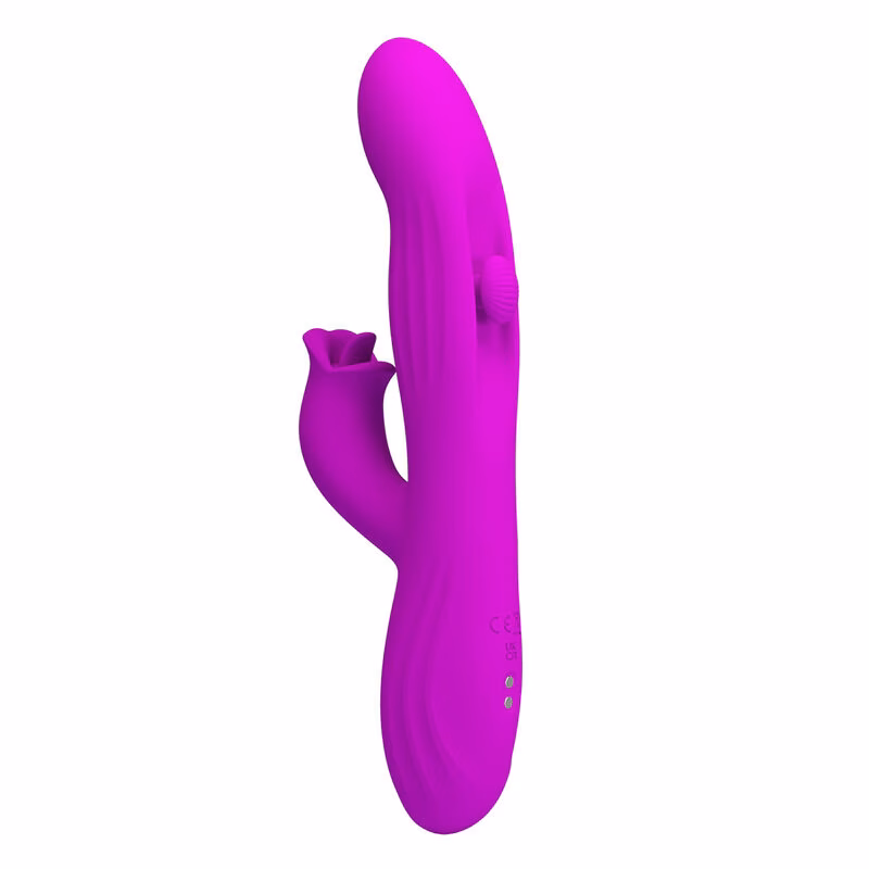 PRETTY LOVE - YALANDA VIBRADOR RABBIT OSCILANTE CON PANTALLA LED MORADO - Imagen 2