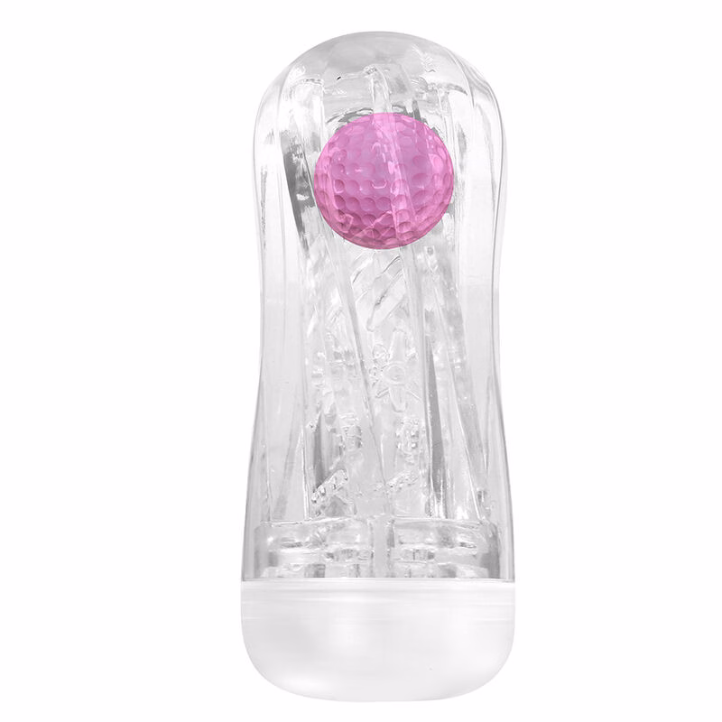 PRETTY LOVE - MASTURBADOR CUP 360º TEXTURIZADO TRANSPARENTE - Imagen 5