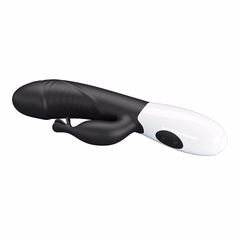PRETTY LOVE - RASMUSSEN VIBRADOR RABBIT 30 FUNCIONES NEGRO - Imagen 6