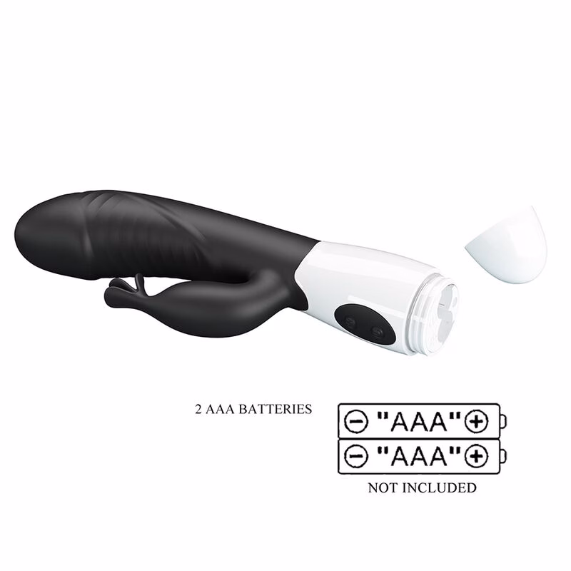 PRETTY LOVE - RASMUSSEN VIBRADOR RABBIT 30 FUNCIONES NEGRO - Imagen 10