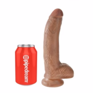 KING COCK - DILDO REALÍSTICO CON TESTÍCULOS 22,8 CM