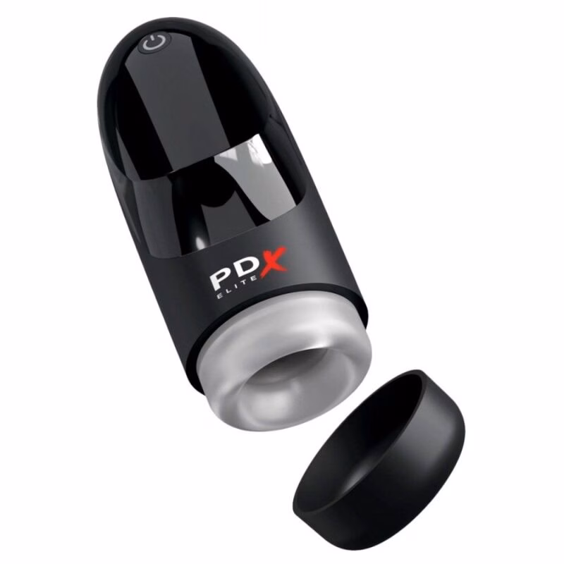 PDX ELITE - MASTURBADOR HYDROGASM CON VIBRACIÓN CICLÓNICA 20 CM - Imagen 2